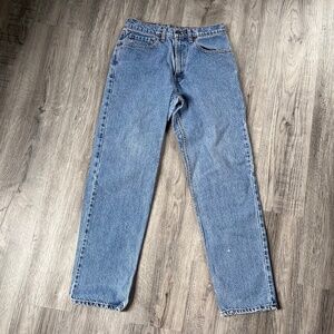 Vintage Levis 550 Jeans Men's Size 32x32 Blue Denim Straight Leg relaxed fit